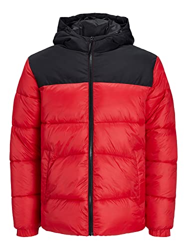 JACK&JONES Mens True Red Quilted von JACK & JONES