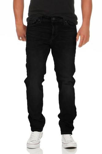 JACK & JONES Mike Original Comfort Fit Herren Jeans, Farbe:Schwarz (Black), Hosengröße:W32/L32 von JACK & JONES