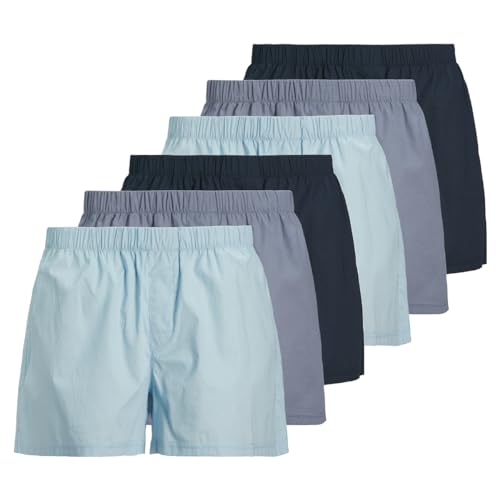 JACK & JONES - Milano - Boxershorts - 6er Pack (XL Troposphere) von JACK & JONES