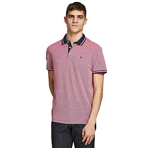 JACK&JONES Essentials Mens Rio Red Polo S/S von JACK & JONES