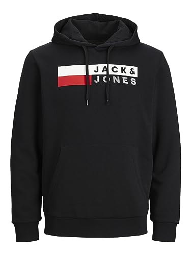 JACK & JONES Hoodie Kapuzen Sweater Pullover Basic Sweatshirt Plus Size von JACK & JONES