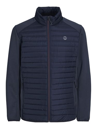 Jack & Jones Herren Hybridjacke Plus 12253852,Navy Blazer,3XL von JACK & JONES