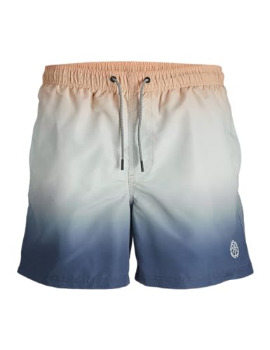 JACK & JONES PLUS JPSTFIJI JJSWIM DIP DYE LY PLS 12261620,Peach Nougat,42 von JACK & JONES