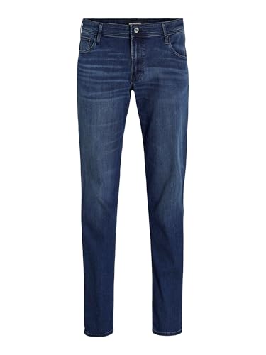 JACK&JONES PLUS Herren Jjiglenn Jjoriginal Am 812 Noos Pls Jeans, Blue Denim, 46W / 32L EU von JACK & JONES