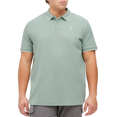 JACK & JONES Male Poloshirt Plus Size Logo Poloshirt von JACK & JONES