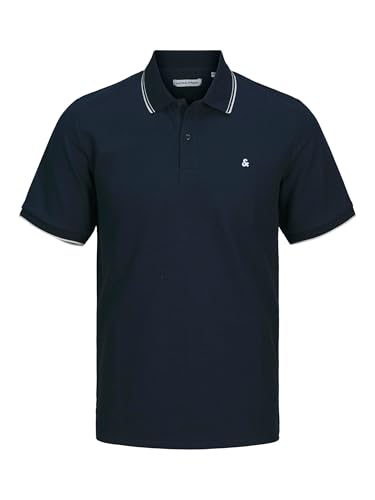 JACK & JONES Male Poloshirt Plus Size Logo Poloshirt von JACK & JONES