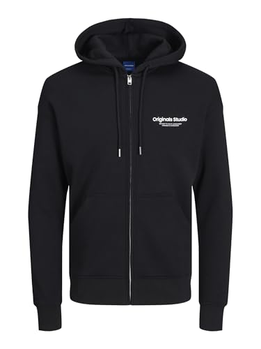 JACK&JONES PLUS JORVESTERBRO Sweat Zip Hood PLS von JACK & JONES