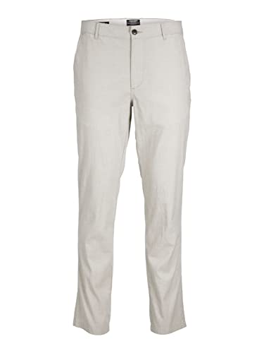 JACK & JONES PLUS Men's JPSTOLLIE JJDAVE Linen DEK PS Chinohose, Wrought Iron, 42W / 34L JACK & JONES PLUS Men's JPSTOLLIE JJDAVE Linen DEK PS Chinohose, Wrought Iron, 42W / 34L von JACK & JONES
