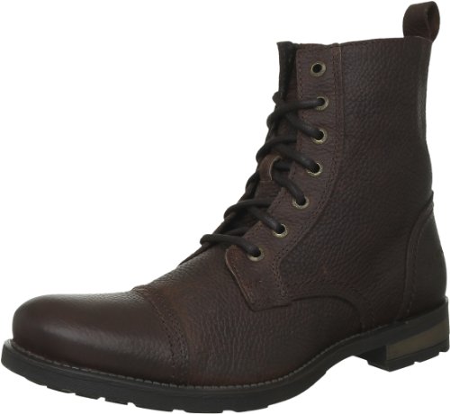 JACK & JONES PREMIUM SAVEK 12060195, Herren Boots, Braun (Leather Brown), EU 43 von JACK & JONES