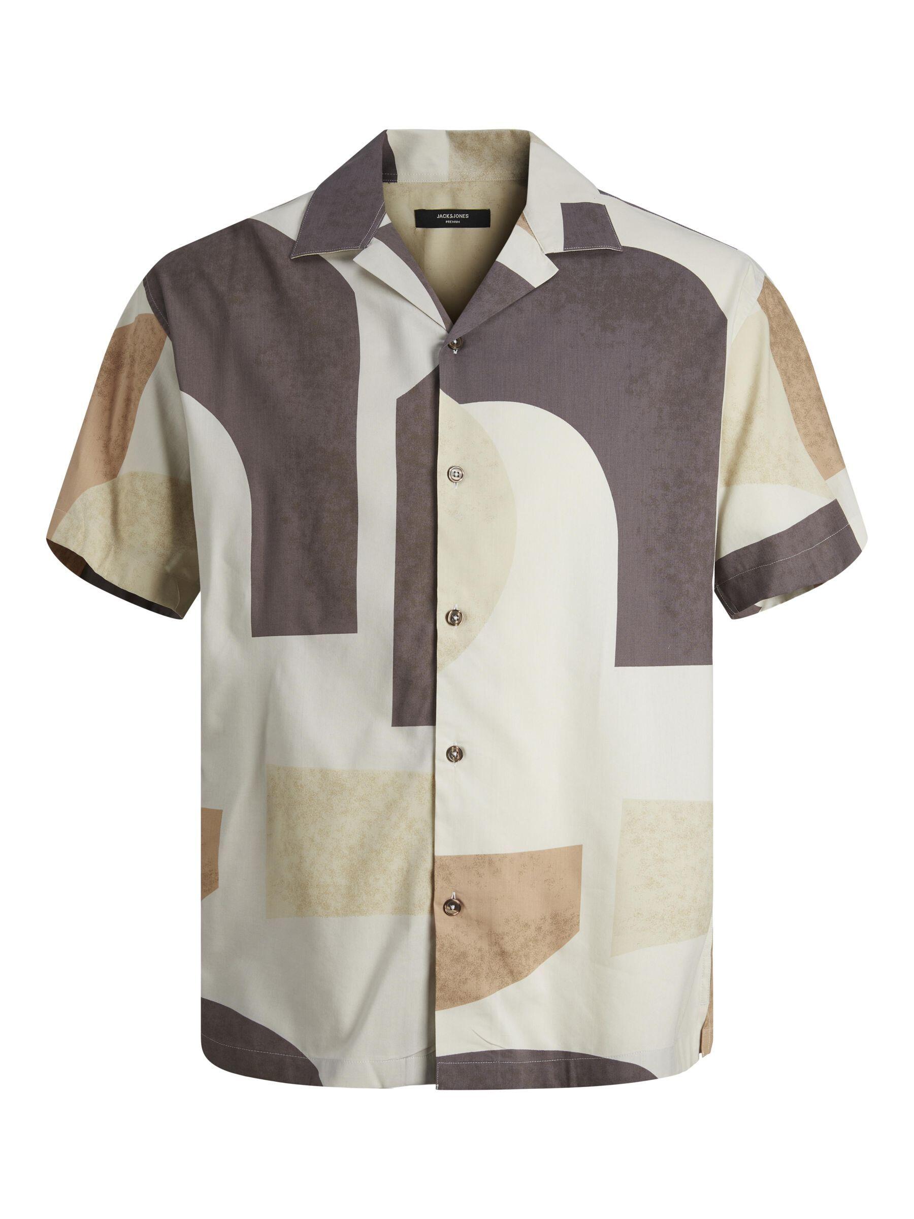 JACK&JONES - Shirts Männlich tannin - Gr. - M von JACK&JONES