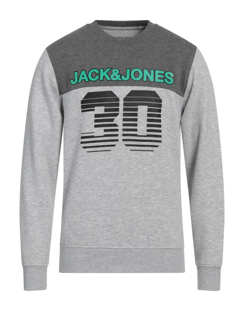 JACK & JONES Sweatshirt Herren Grau von JACK & JONES