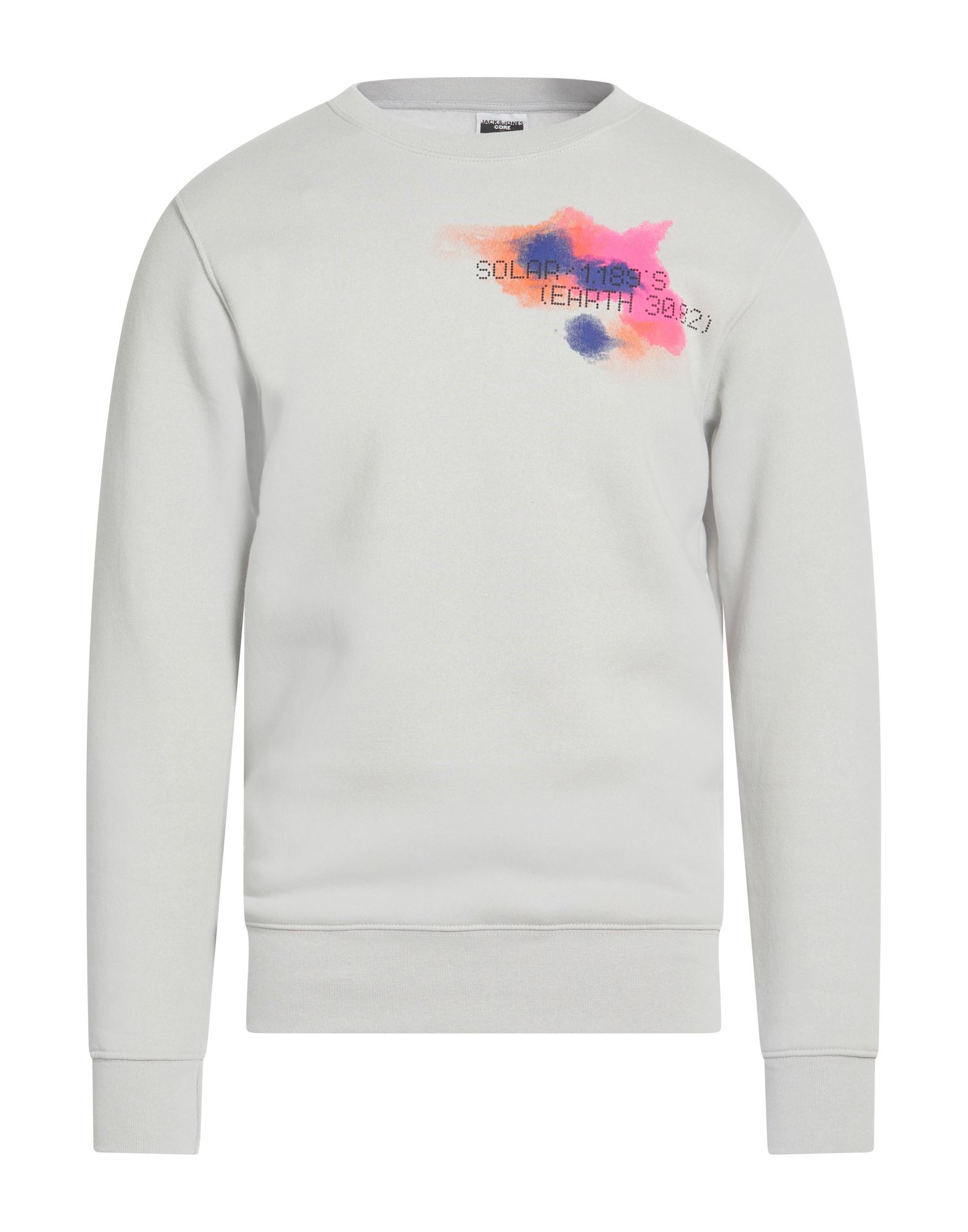 JACK & JONES Sweatshirt Herren Hellgrau von JACK & JONES