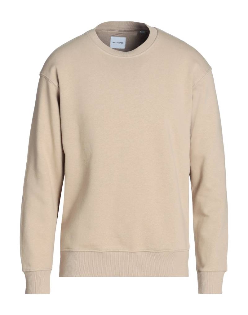 JACK & JONES Sweatshirt Herren Sand von JACK & JONES