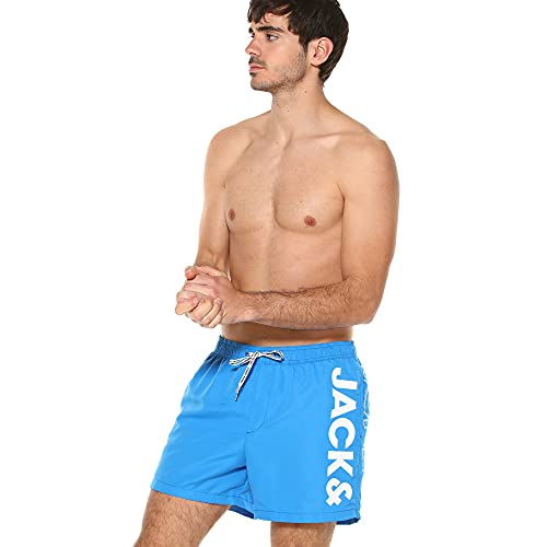 JACK & JONES Swim Shorts Bermuda Herren Badehose, Farbe:Blau (French Blue), Größe:S von JACK & JONES