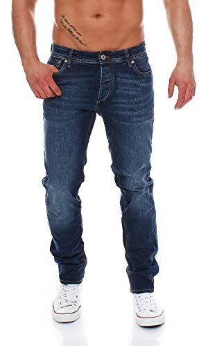 JACK & JONES Tim Original CR150 Slim Straight Herren Jeans, Hosengröße:W32/L34 von JACK & JONES