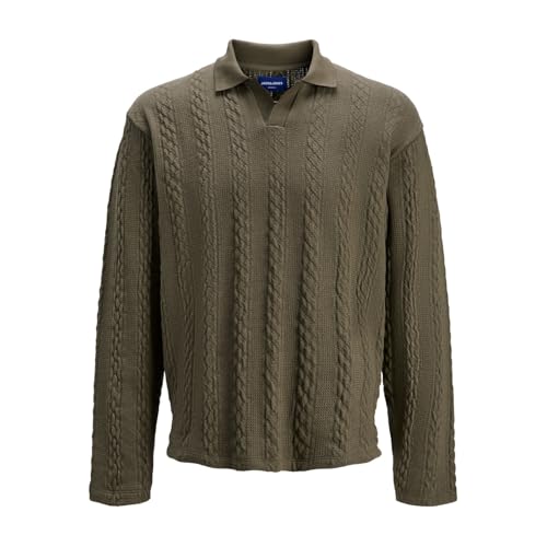 JACK & JONES Winter Cable Long Sleeve Polo XL von JACK & JONES