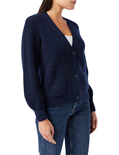 Jack & Jones Women's JJXX JXARIANA LS Dense Cardigan Knit SN Strickjacke, Navy Blazer, M von JACK & JONES