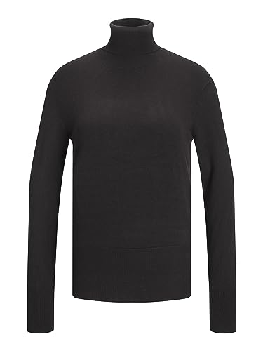 JJXX Damen Jjxx Jxava Soft Roll Neck Knit Noos Pullover, Schwarz, M EU von JACK & JONES