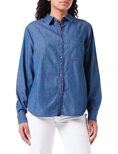 JJXX Women's JXCORA Regular Chambray Shirt NOOS Blouse, Medium Blue Denim, M von JACK & JONES