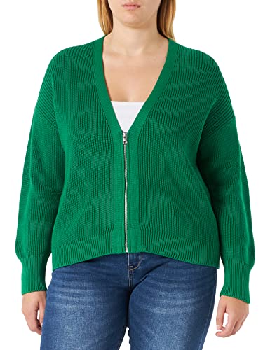 Jack & Jones Women's JJXX JXELIZA LS Twist Cardigan Knit NOOS Strickjacke, Jolly Green, L von JACK & JONES