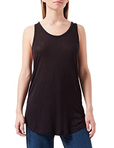 JACK&JONES Women's JJXX JXGIA SL Loose Light Tank TOP SN Blouse, Black, S von JACK & JONES