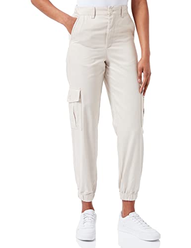 JACK & JONES Damen JJXX JXHOLLY RLX HW Pant NOOS Cargo-Hose, Moonbeam, XS/30 von JACK & JONES