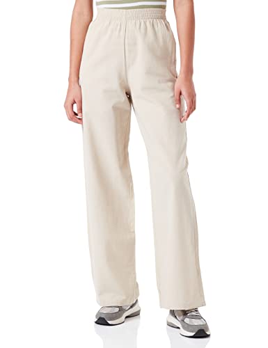 JACK&JONES Women's JJXX JXKIRA Relaxed Linen SN Track Pants, Fog, S von JACK & JONES