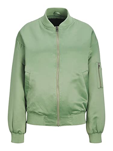 JJXX Women's JXMADISON Satin Bomber Jacket Bomberjacke, Loden Frost, XS von JJXX