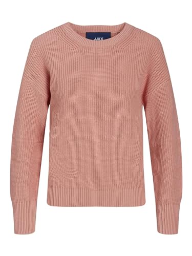 JJXX Women's JXMILA LS Twist Crew Neck Knit NOOS Pullover, Coral Haze, S von JJXX