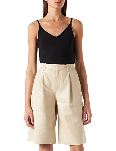 JJXX Women's JXPEARL Leather HW Shorts NOOS Kurze Leder-Bermuda-Hose, Twill, M von JACK & JONES