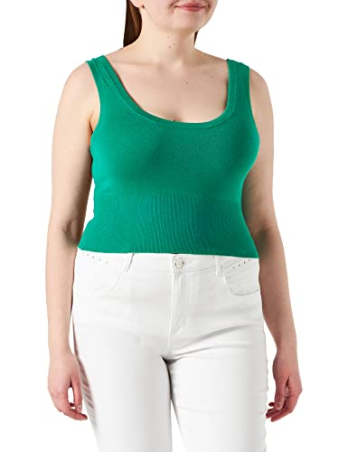 JACK&JONES Women's JJXX JXSOPHIA Soft Knit TOP SN, Jolly Green, M von JACK & JONES