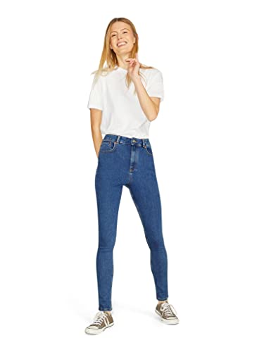 JJXX Women's JXVIENNA Skinny HW NS1003 NOOS Jeans, Medium Blue Denim, L/32 von JACK & JONES