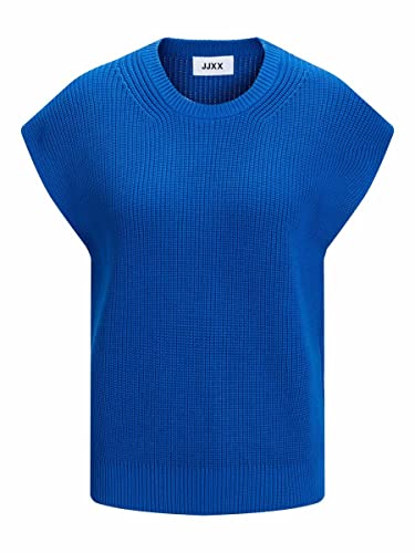 Jack & Jones Women's JJXX JXZOE Twist Knit Vest NOOS Pullover, Blue Iolite, M von JACK & JONES