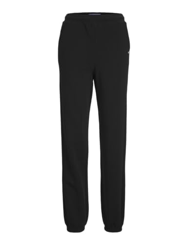 JJXX Women's JXABBIE HW REL Every Brush Pants NOOS Hose, Black/Print:White Logo, M von JJXX