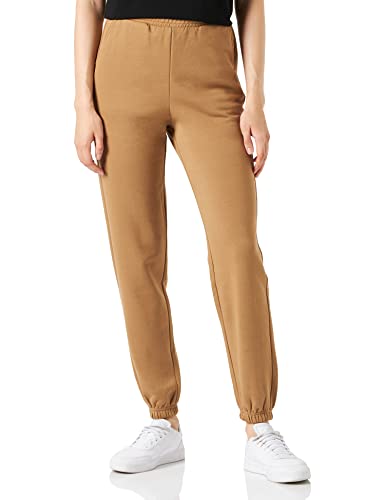 JJXX Women's JXABBIE HW REL Every Brush Pants NOOS Hose, Tigers Eye/Print:Mulch JJXX Logo, L von JJXX