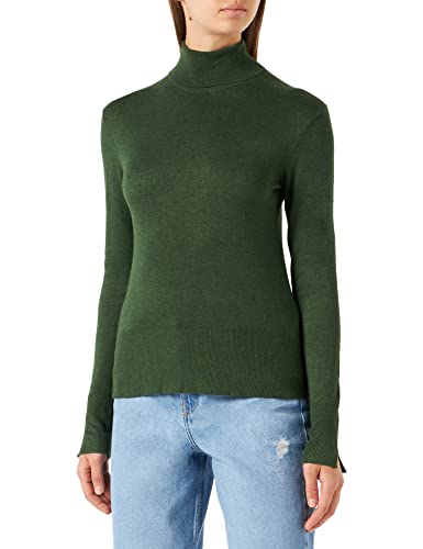 JACK&JONES Women's JXAVA Soft ROLL Neck Knit NOOS Pullover, Grün, M von JACK & JONES