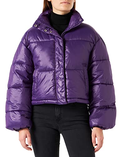 JACK & JONES Damen Jxbeany Shine Puffer Jacket Sn, Acai, M von JACK & JONES