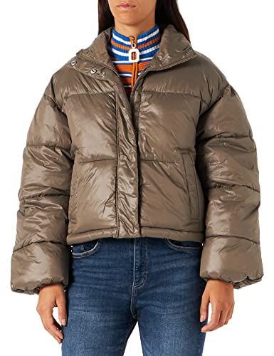 JACK&JONES Women's JXBEANY Shine Puffer Jacket SN Jacke, Morel, XS von JACK & JONES