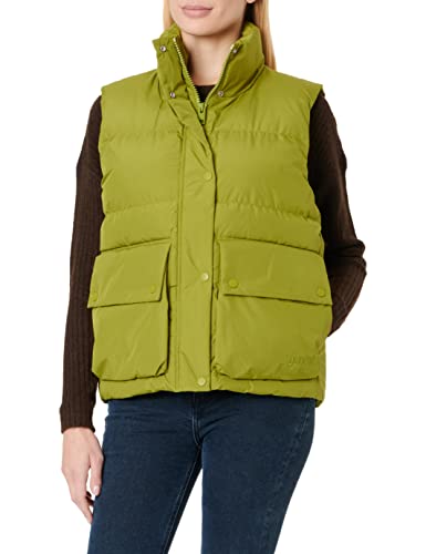 JACK & JONES Women's JXCARLA Note Puffer Vest SN Pufferweste, Woodbine, XS von JACK & JONES