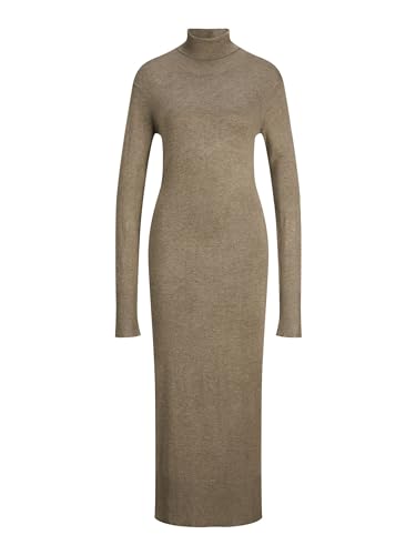 JJXX Women's JXCAT Soft ROLL Neck Dress Knit SN Kleid, Brindle, M von JJXX