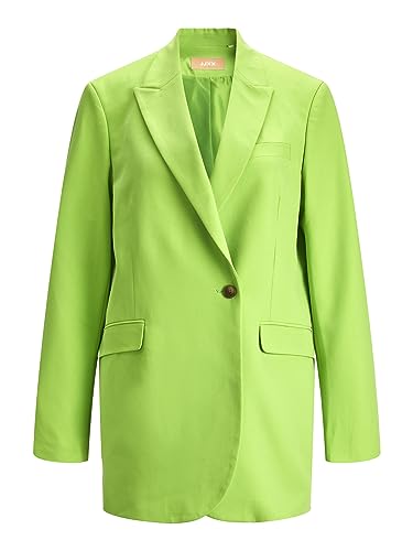 JACK&JONES Women's JXMARY NOOS WVN Blazer, Green Flash, S von JACK & JONES