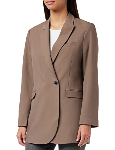 JACK & JONES Women's JXMARY NOOS WVN Blazer, Morel, S von JACK & JONES