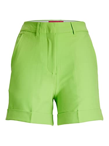 JACK&JONES Women's JXMARY REG HW PNT NOOS Shorts, Green Flash, XS von JACK & JONES