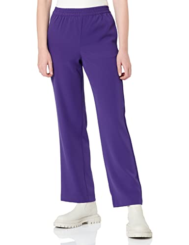 JACK & JONES Damen JXPOPPY REG HW Pant PNT NOOS Hose, Acai, M/34 von JACK & JONES