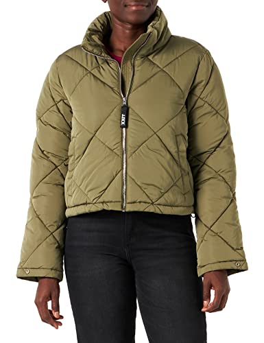 JACK&JONES Damen JXPOWER Short Quilted Jacket SN Jacke, Dark Olive, l von JACK & JONES