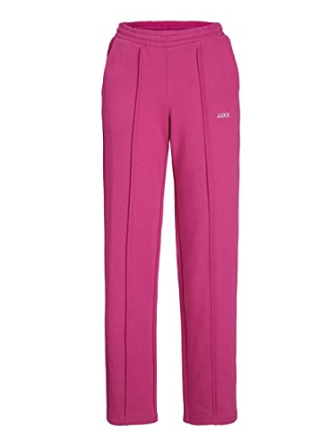 JACK&JONES Womens JXCAMILLA MW Regular TIME Pants NOOS Hose, Festival Fuchsia/Detail:EMB Moonbeam, XS von JACK & JONES