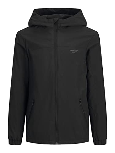 JACK&JONES Kinder Jacke JORBECKS JACKET JNR (as3, numeric, numeric_128, regular, black) von JACK & JONES