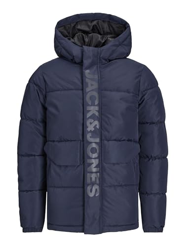 JACK & JONES Jungen, Jcospeed Puffer Sn Jnr Jacke, Blau (Navy Blazer), 128 von JACK & JONES