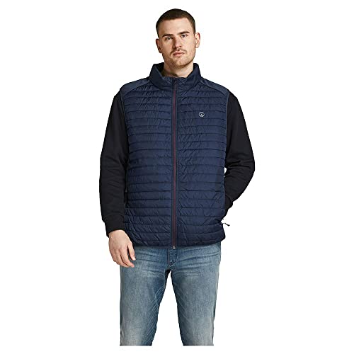 JACK & JONES Herren Jjemulti kropsvarmer krave Ps Weste, Navy Blazer, 4XL EU von JACK & JONES