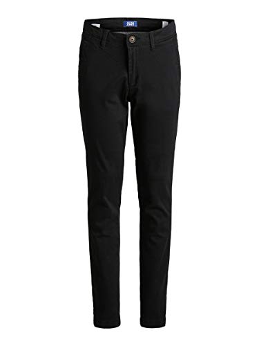 JACK & JONES youngs Jjimarco Jjbowie Sa Black Jr Hose, Schwarz, 134 EU von JACK & JONES